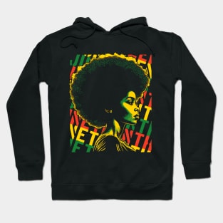 Black History Juneteenth Art for Men, Women, Girls Hoodie